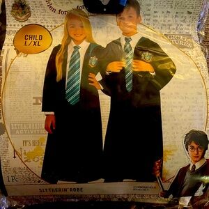 Harry Potter Slyther Robe 1pc